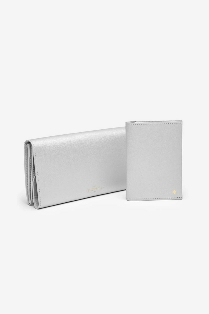 The Elsewhere Co. Travel Wallet Set in Faraway Silver, available on ZERRIN with free Singapore shipping