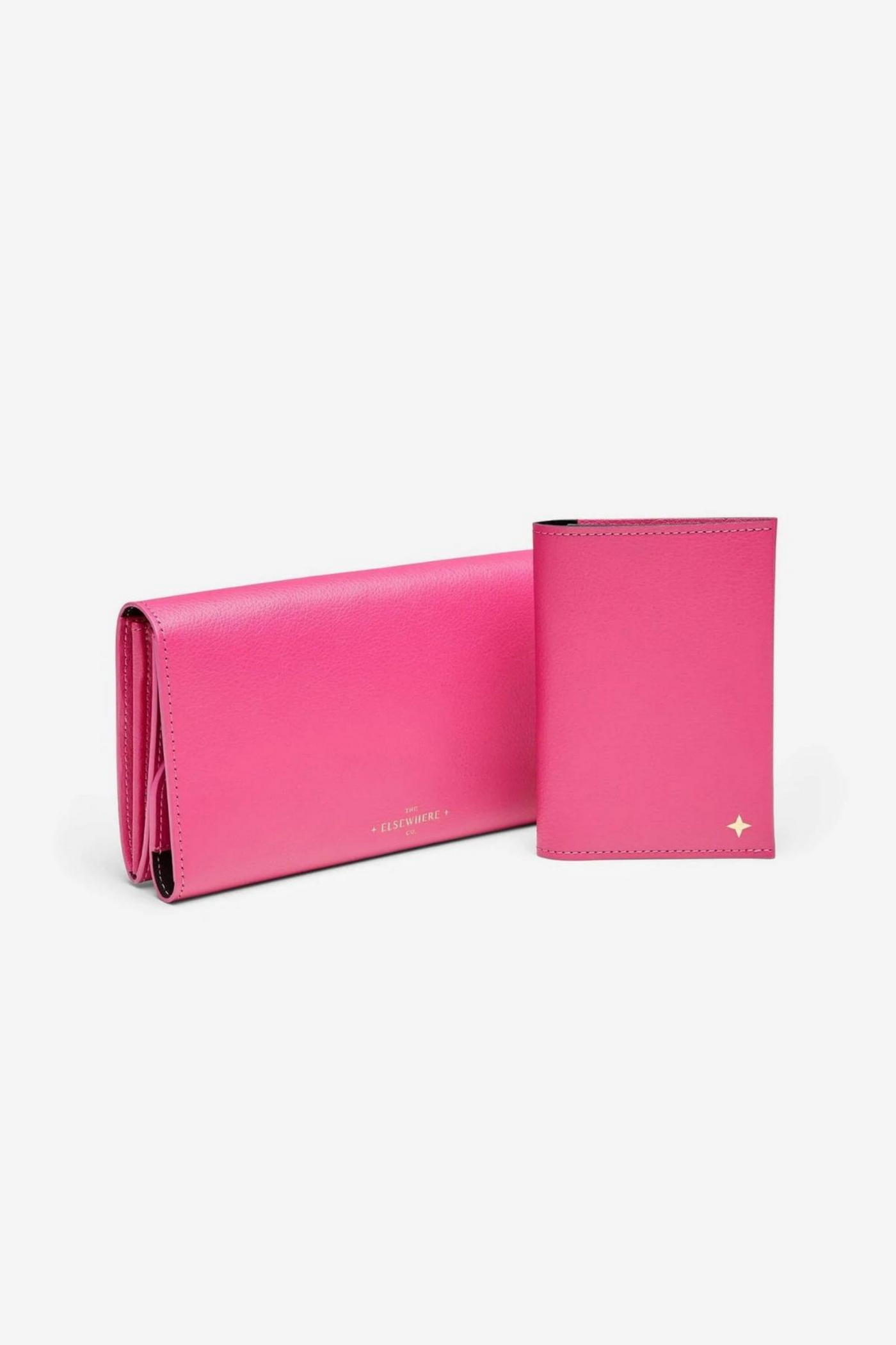 The Elsewhere Co. Travel Wallet Set in Paradise Pink, available on ZERRIN with free Singapore shipping