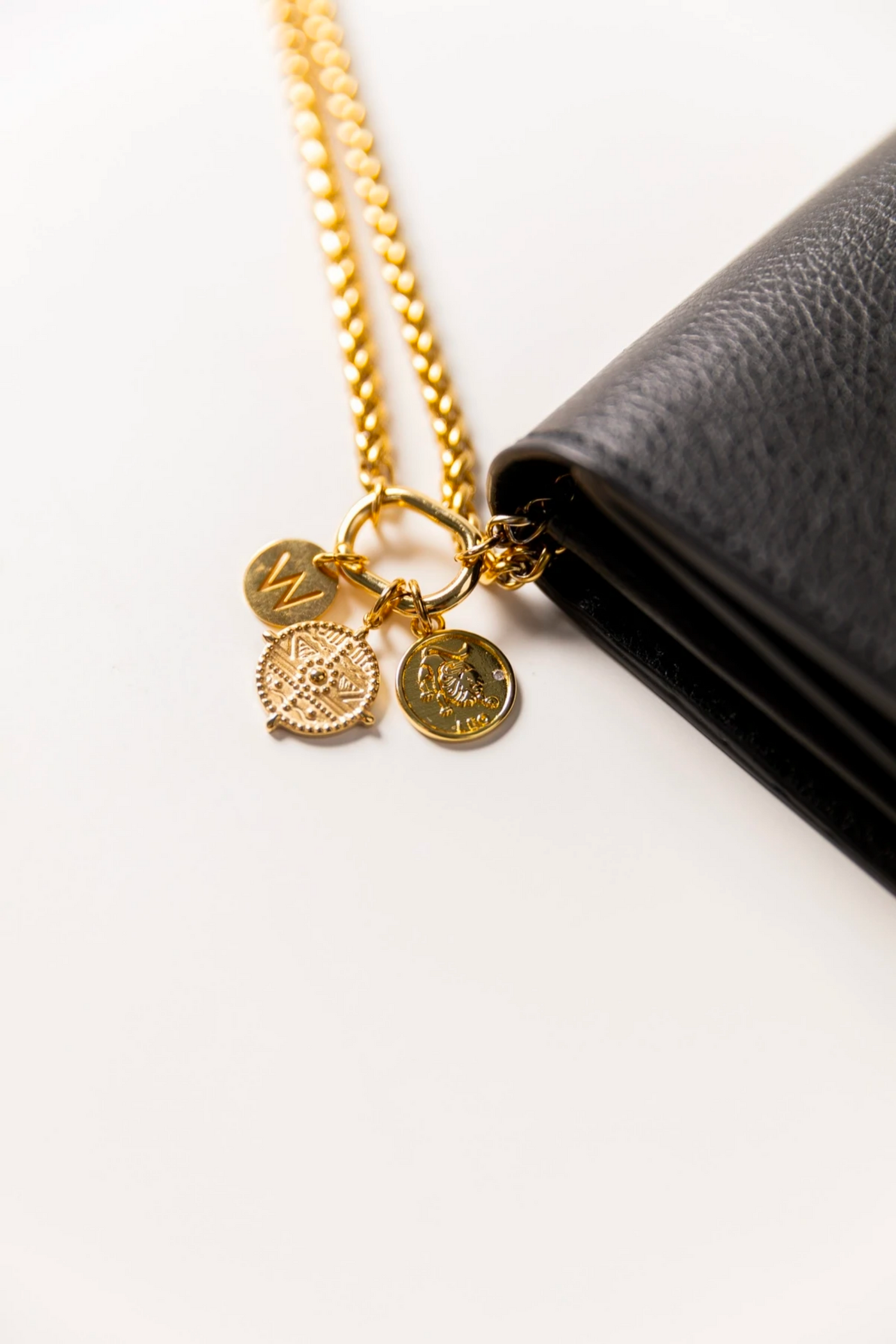 The Elsewhere Co. Gold Protector Amulet Bag Charm, available on ZERRIN