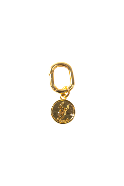 The Elsewhere Co. Gold Protector Amulet Bag Charm, available on ZERRIN with free Singapore shipping above $50