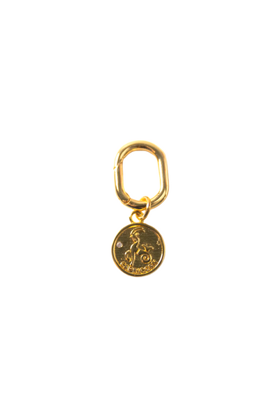 The Elsewhere Co. Gold Protector Amulet Bag Charm, available on ZERRIN with free Singapore shipping above $50