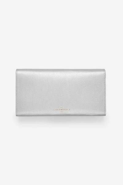 The Elsewhere Co. Sustainable Leather Wallet in Faraway Silver, available on ZERRIN with free Singapore shipping