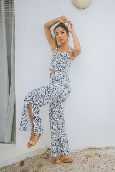 One Puram Lawtan Co-ord Pant, available on ZERRIN with free Singapore shipping