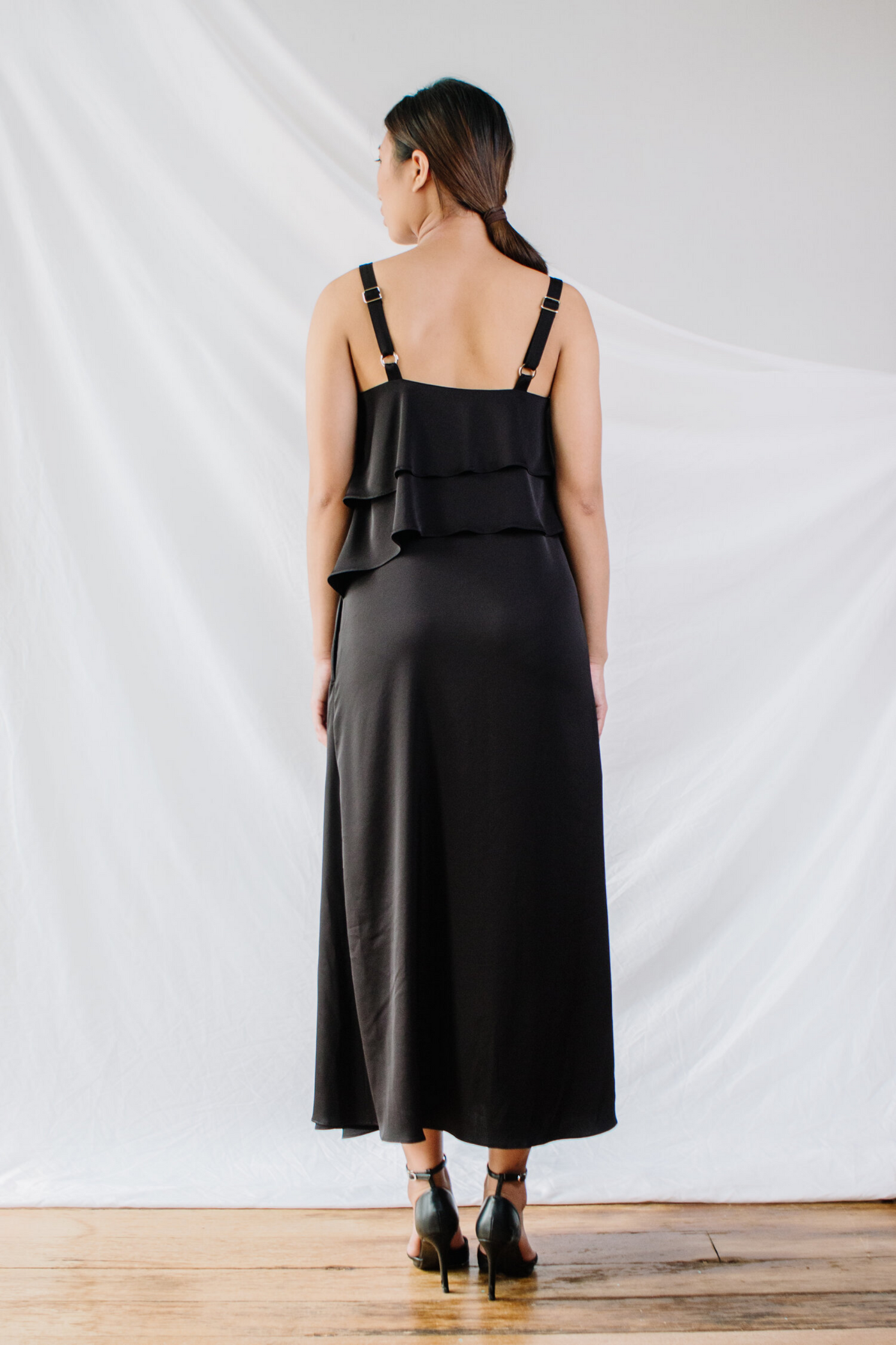 Su By Hand Alex Asymmetric Layered Dress, available on ZERRIN with free Singapore shipping