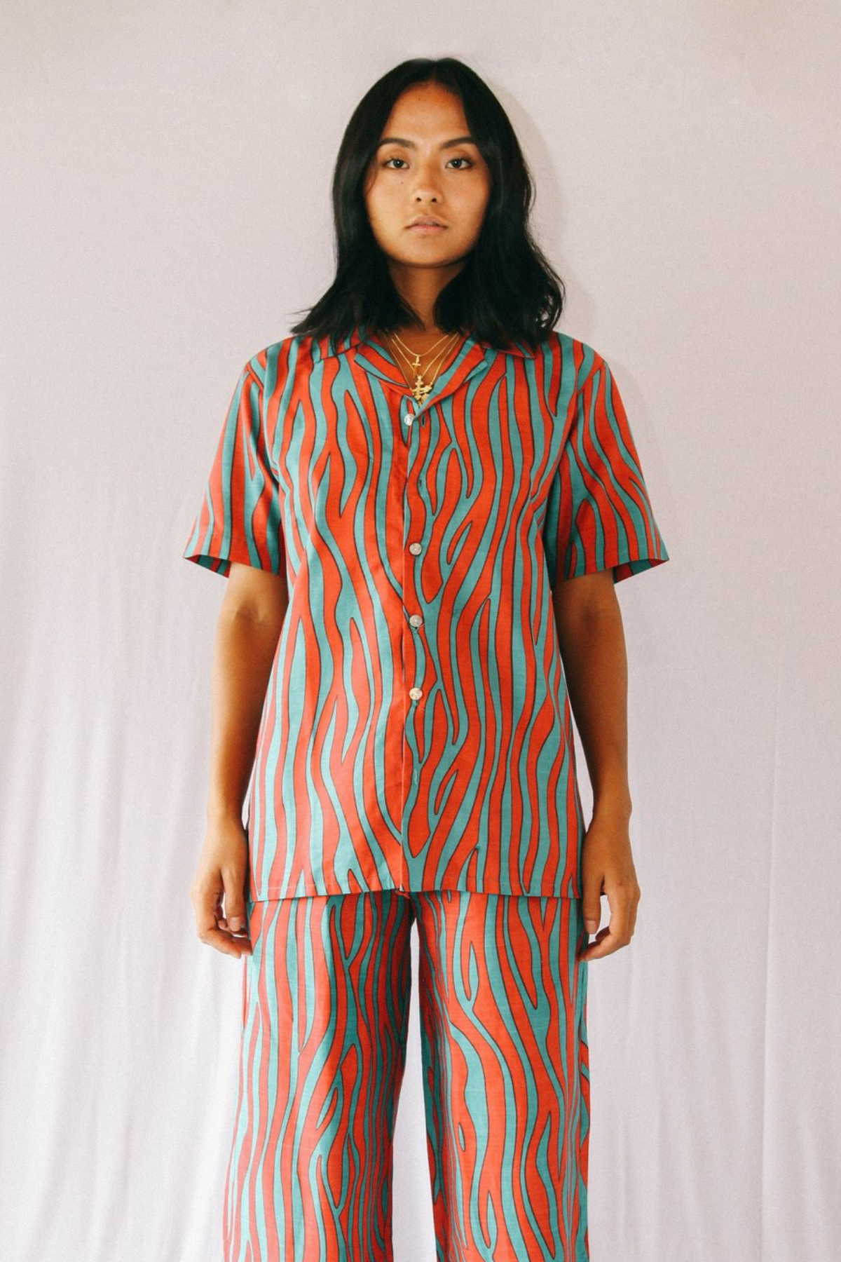 Stain Ringo Shirt in Acid, available in ZERRIN