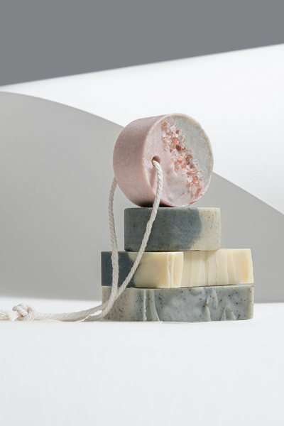 Gentle Mood Peppermint + Coffee Simple Soap Bar, available on ZERRIN with free Singapore shipping