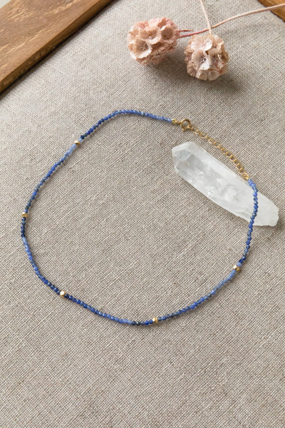Green Gaea Sodalite Necklace, available on ZERRIN with free Singapore shipping