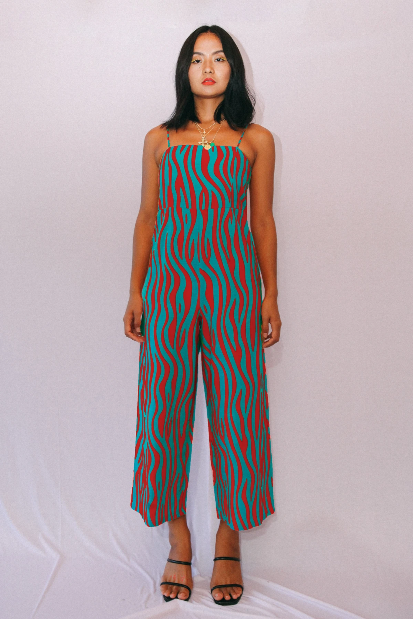 Stain Tango Jumpsuit in Acid, available on ZERRIN with free Singapore shipping
