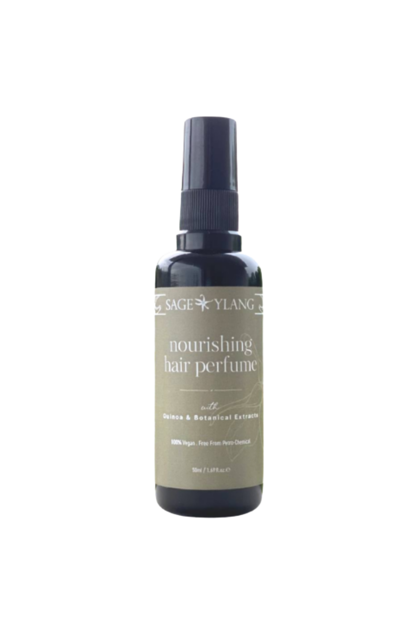 Sage & Ylang Scented and Conditioning Hair Mist, available on ZERRIN with free Singapore shipping above $50