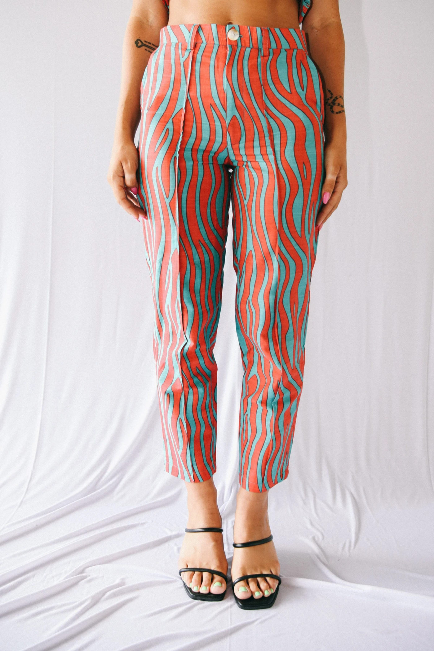 Libra Pants in Acid, available on ZERRIN with free Singapore shipping